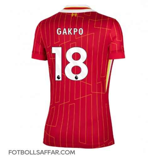 Liverpool Cody Gakpo #18 Hemmatröja Dam 2024-25 Kortärmad